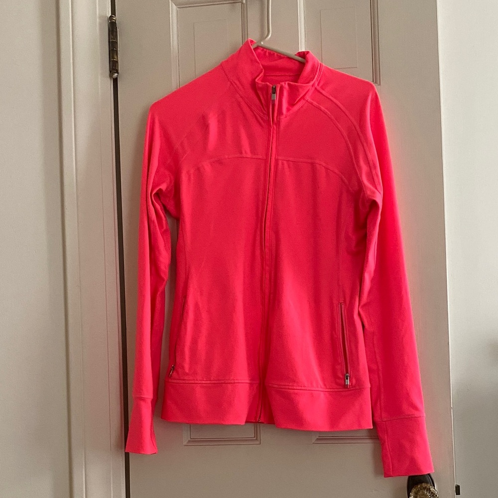 GAP Women's Vibrant Pink Athletic Jacket